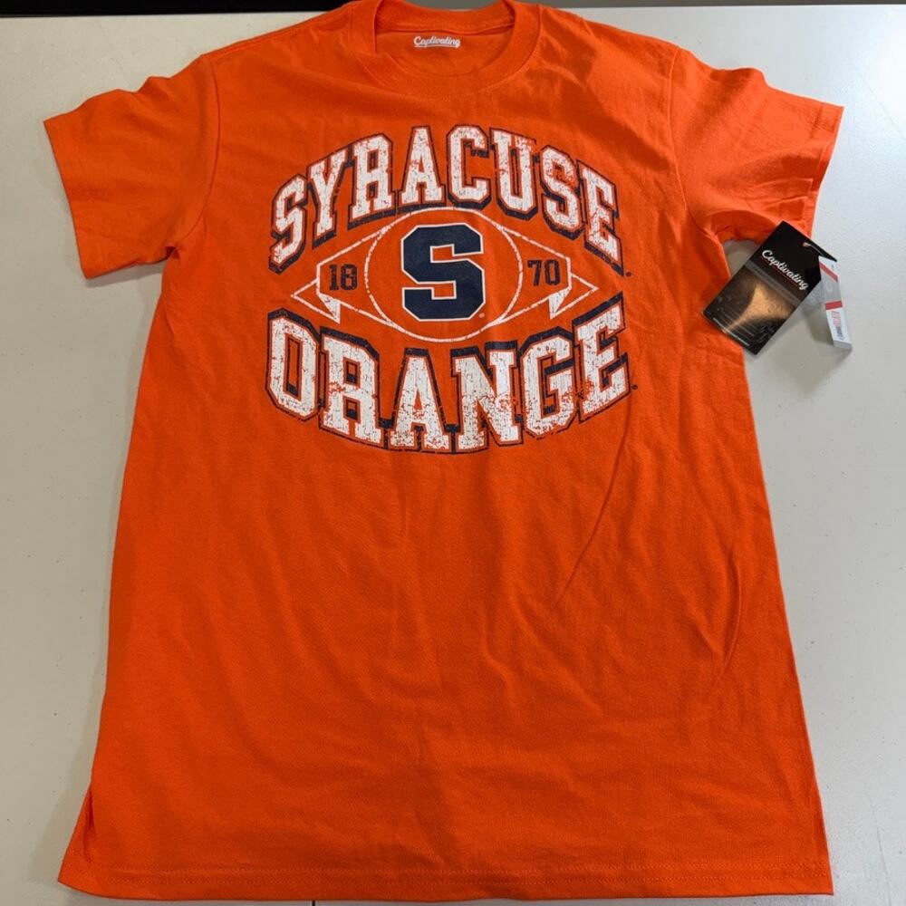 Syracuse Orange Captivating Logo T-Shirt Small NWT